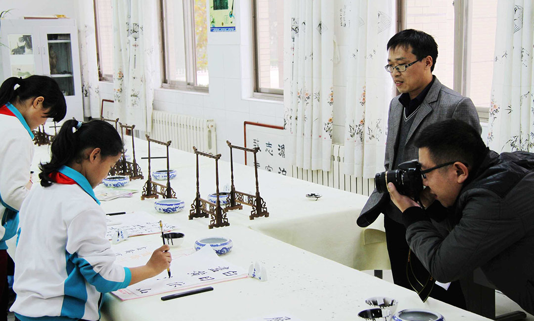 河西常州书法教育微网站开发案例